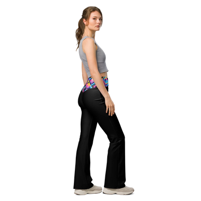 Retro Vibe Leggings - Flare