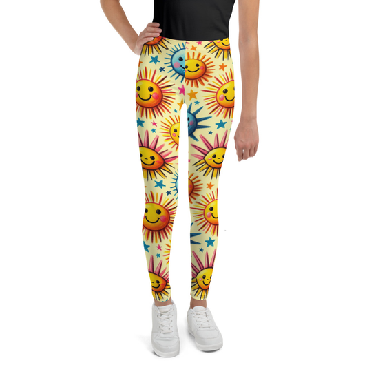 Rainbow Sunbeam Leggings - Youth
