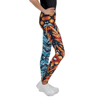 Blazing Frost Leggings - Youth