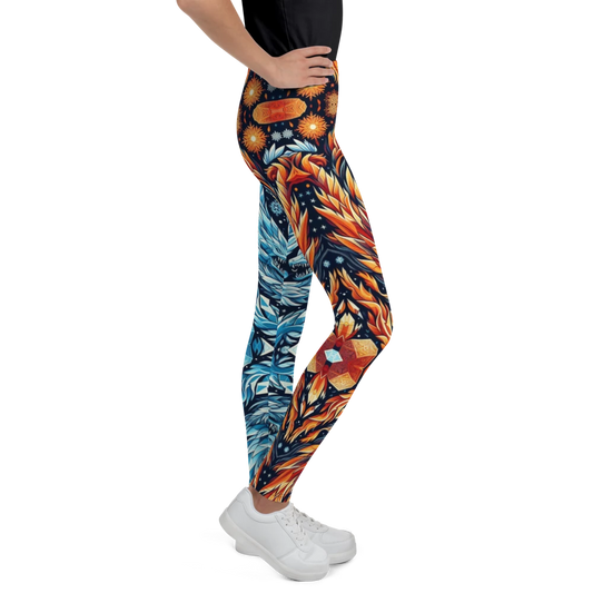 Blazing Frost Leggings - Youth