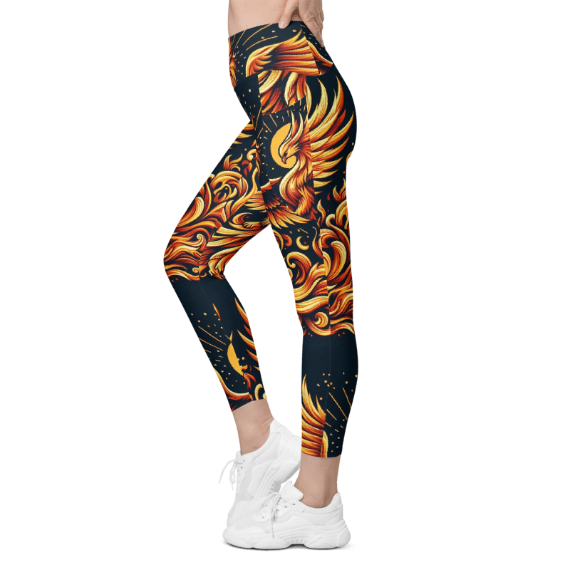 Phoenix Elegance Leggings - Pockets