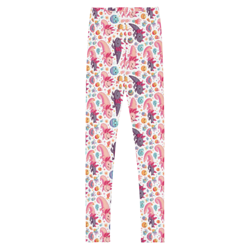 Axolotl Drift Leggings - Youth