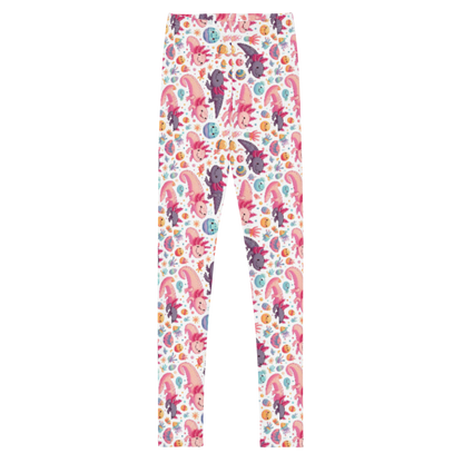 Axolotl Drift Leggings - Youth