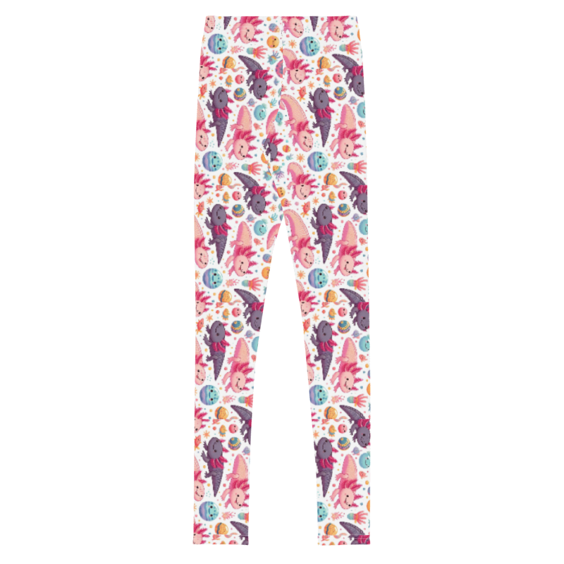 Axolotl Drift Leggings - Youth