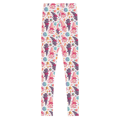 Axolotl Drift Leggings - Youth