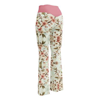 Cherry Blossom Leggings - Flare