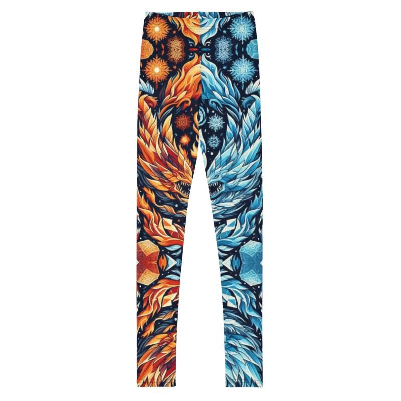 Blazing Frost Leggings - Youth