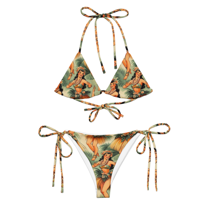 Tropical Hula - String Bikini