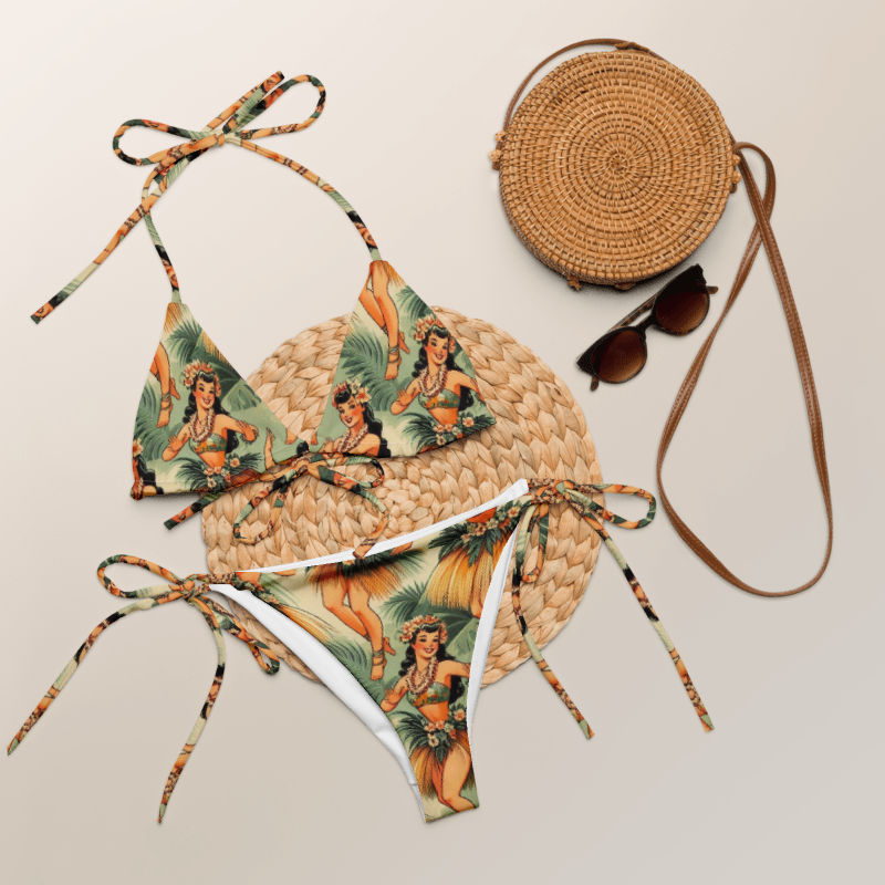 Tropical Hula - String Bikini