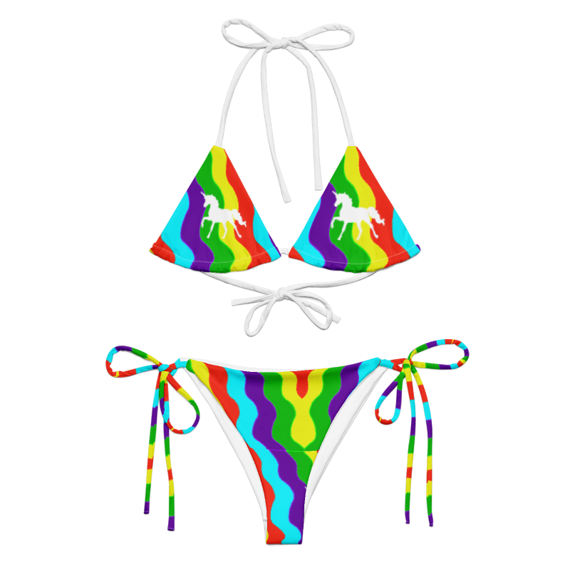 Rainbow Unicorn - String Bikini